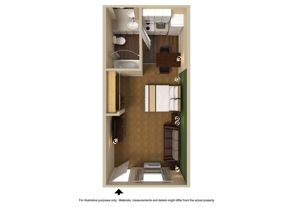 Extended Stay America Suites - Nashville - Franklin - Cool Springs Rom bilde