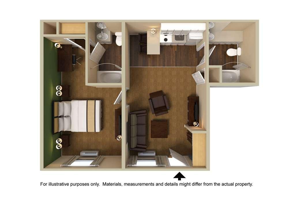 Extended Stay America Suites - Nashville - Franklin - Cool Springs Rom bilde